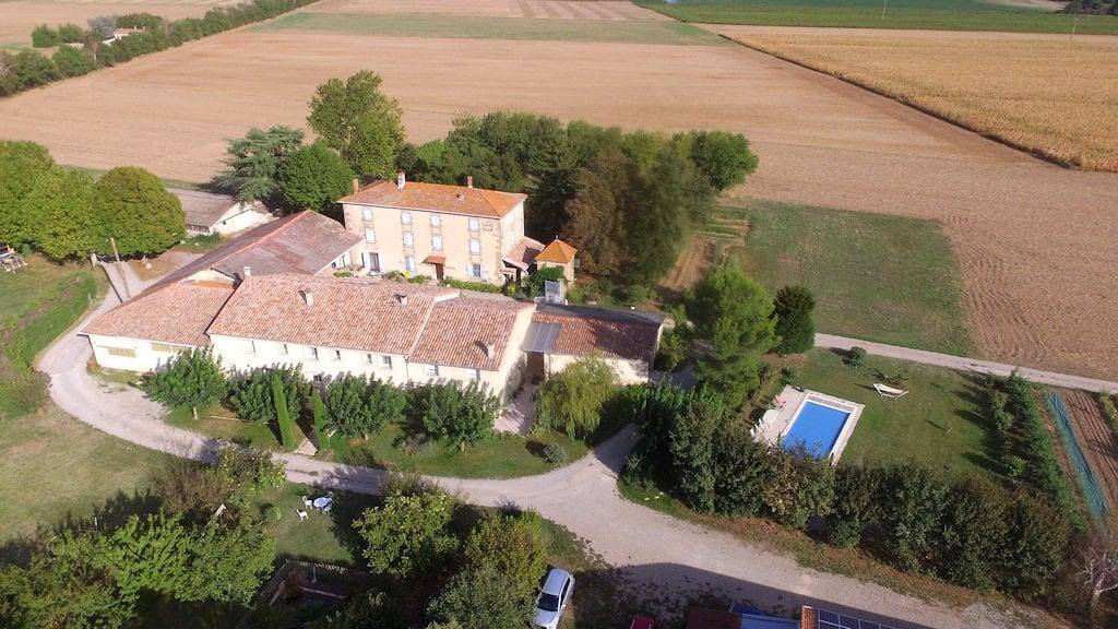 Chambres d'hôtes du Cognet - Chambre Automne in Montélier, Région de Valence