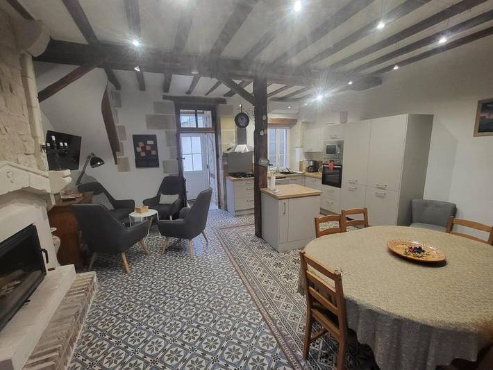Location de vacances pour 6 personnes, avec balcon et vue à Villandry - 4