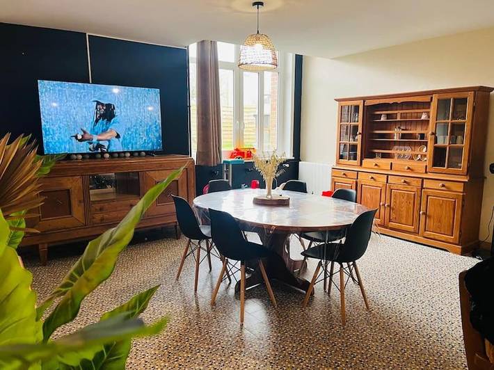 Gîte pour 7 personnes, avec jacuzzi ainsi que sauna et jardin dans Caffiers - 3