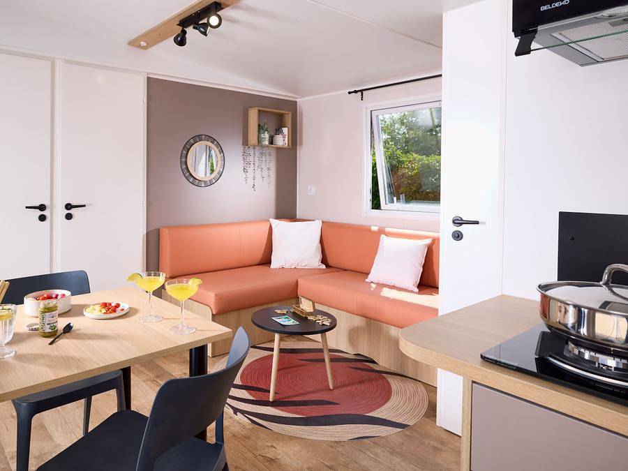 Camping Les Marguerites - Stacaravan 4 personen - 2 Slaapkamers in Gamaches, Abbeville en omgeving