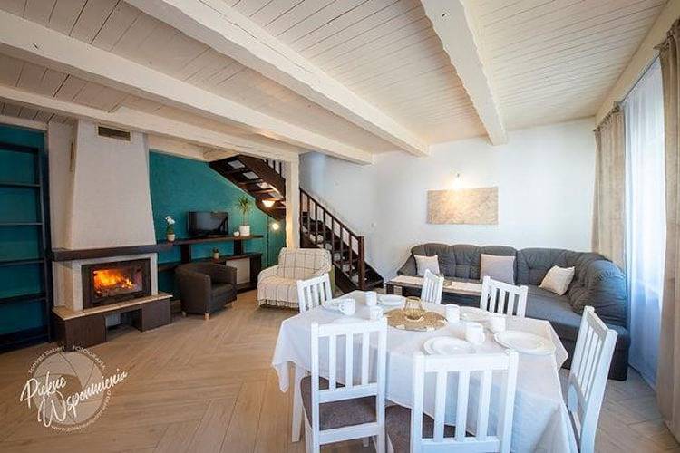Komfortables Ferienhaus in Strandnähe, Sommerpool in Leba, Slowinzischer Nationalpark