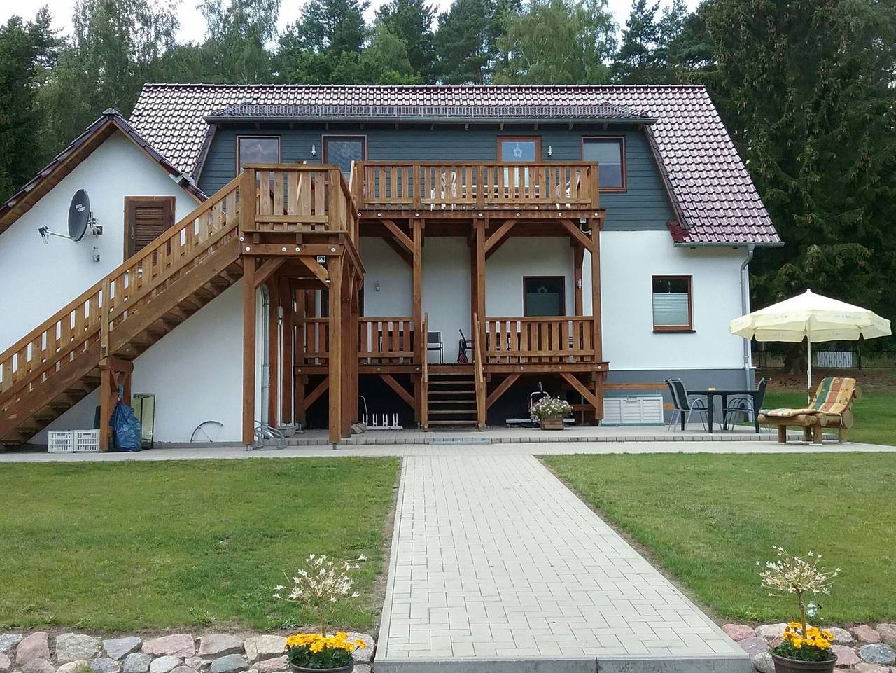 Ganze Ferienwohnung, Ückeritz, Villa Wald-Eck - Dachgeschoss - Wohnung 1 (Dg) in Ückeritz, Bernsteinbäder
