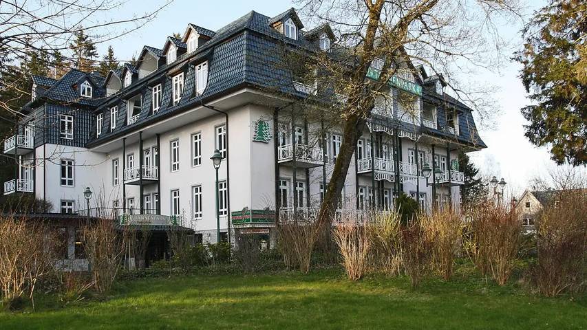 Ferienwohnung für 4 Personen, mit Sauna und Balkon, mit Haustier in Tanne