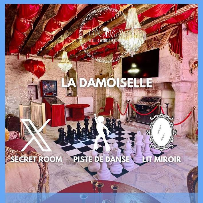 Location de vacances pour 2 personnes, avec jacuzzi et terrasse à Chancelade