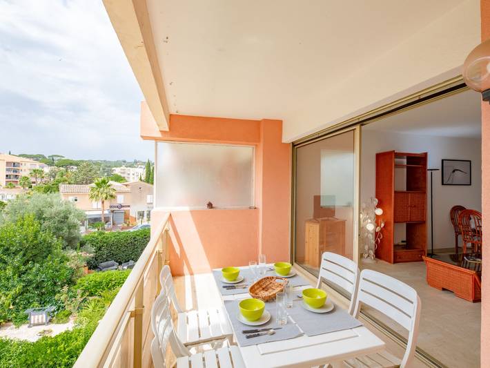 Appartement de vacances pour 4 personnes, avec Balcon à Sainte-Maxime