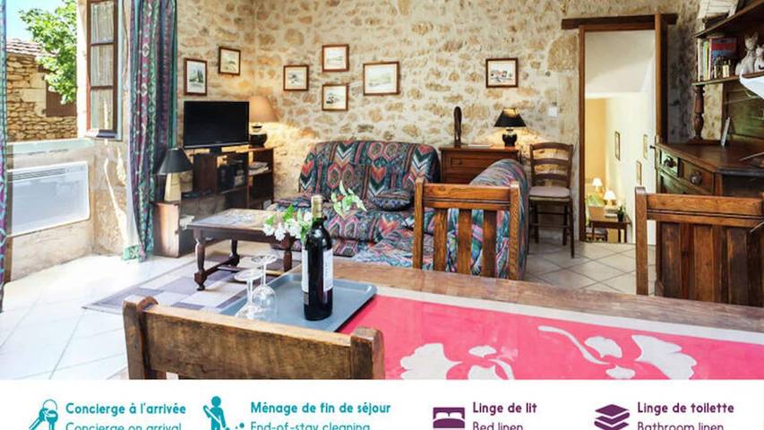 Gîte pour 6 personnes, avec jardin à Saint-Léon-sur-Vézère - 2