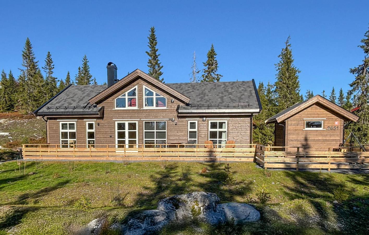 Ferienhaus für 8 Personen mit Sauna in Sjusjoen, Ringsaker