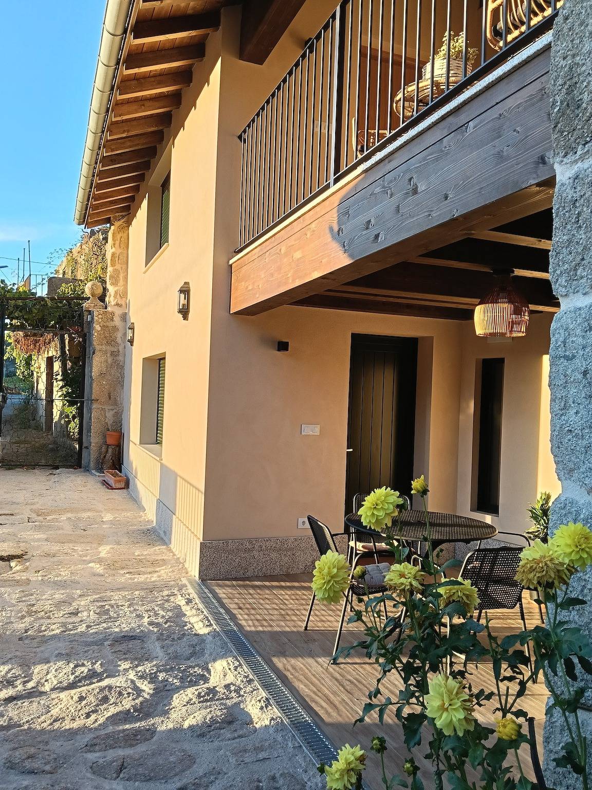 Chambre « Pospazo I » avec climatisation in Leiro, Orense Région