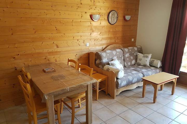 Ganze Wohnung, Duplex 4-6 Pers (35m2), am Fuße der Piste - Aussois in Aussois, Vanoise-Massiv