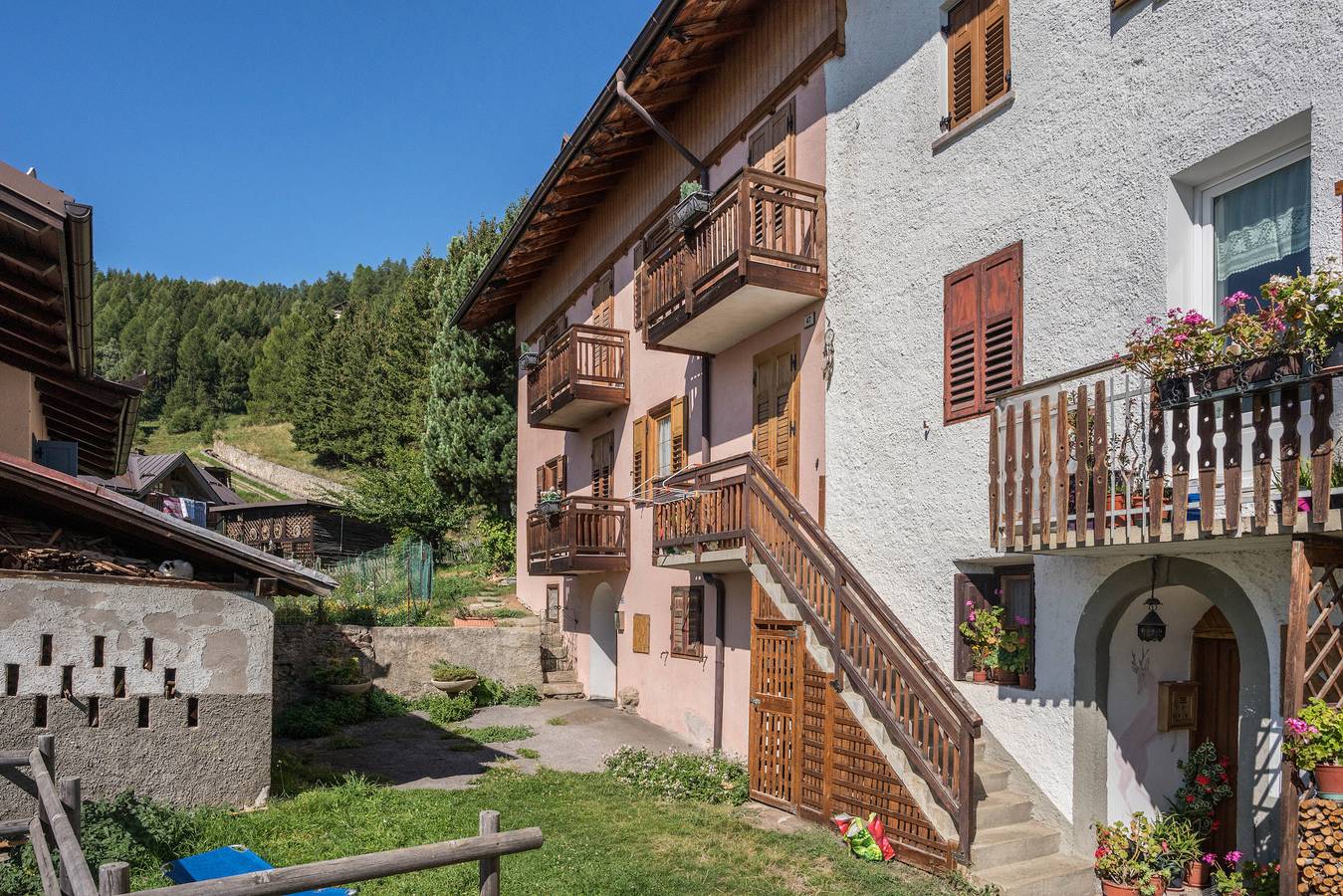 Appartamento intero, Appartamento "Casa Peio" con vista sulle montagne e giardino in comune in Peio, Parco Nazionale dello Stelvio