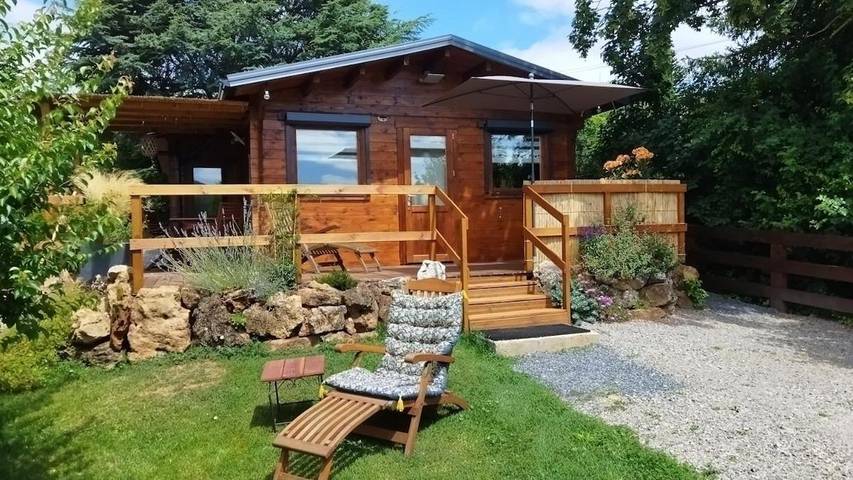 Chalet pour 2 personnes, avec jardin et vue