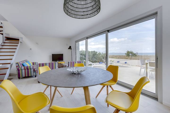 Villa pour 4 personnes, avec Balcon ainsi que Terrasse et Jardin à Son Serra de Marina