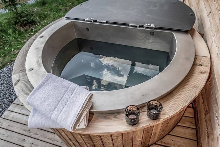 Ferienwohnung für 2 Personen, mit Ausblick und Sauna sowie Garten, mit Haustier in Bach - 4