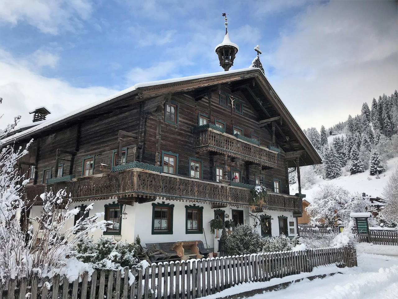 Ganze Wohnung, Traditionelles Bauernhaus mit gemütlichem Kamin
 in Bramberg am Wildkogel, Kitzbüheler Alpen