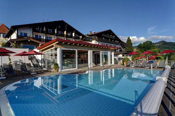 Hotel für 2 Personen, mit Pool und Whirlpool sowie Sauna und Garten in Bodenmais
