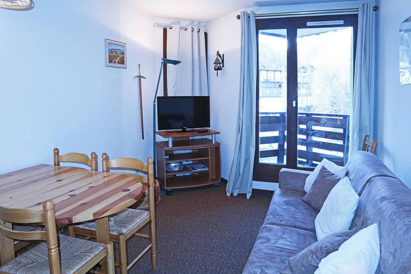 Appartement de vacances entier, Studio pour 4 personnes in Les Orres, Parc national des Écrins