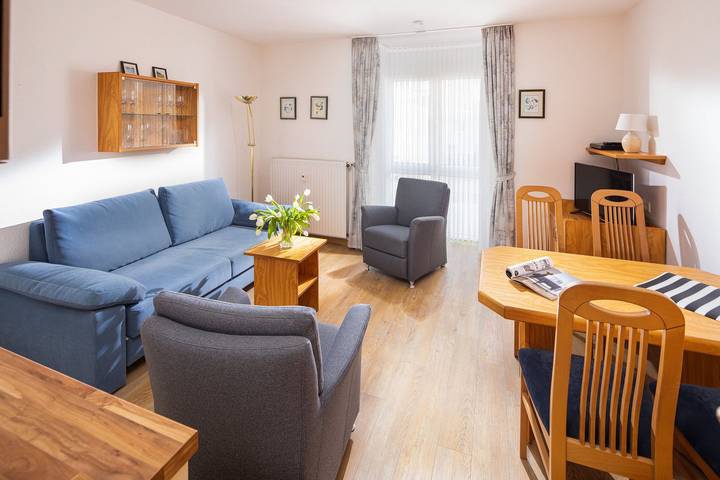 Ferienwohnung für 3 Personen, mit Balkon in Norderney Weststrand