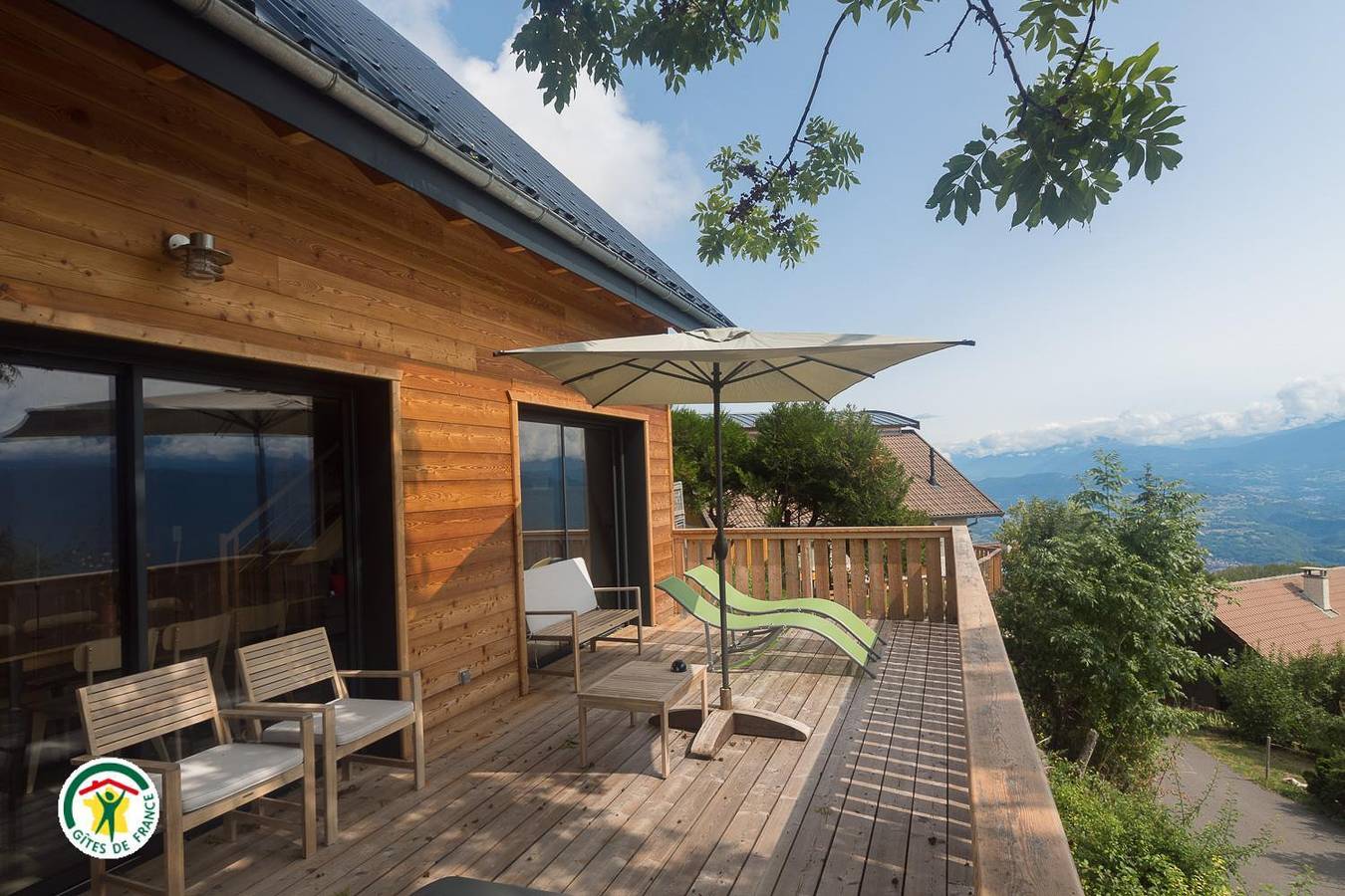 Gîte für 5 Personen mit Terrasse in Isère