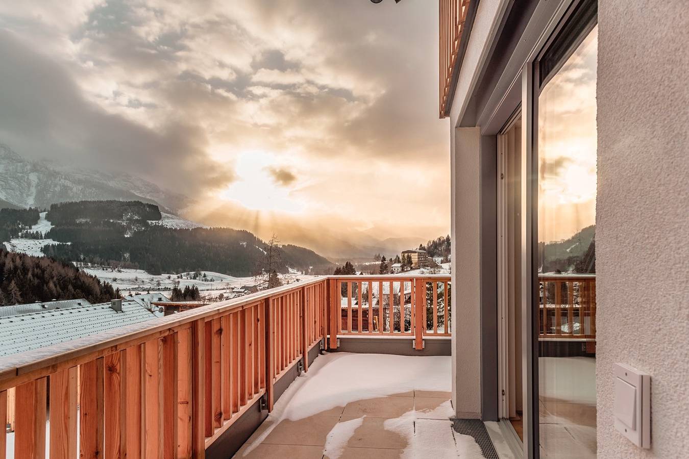 Ganze Wohnung, Bergblick Lodge B6 - Tauplitz Lodges in Tauplitz, Dachstein