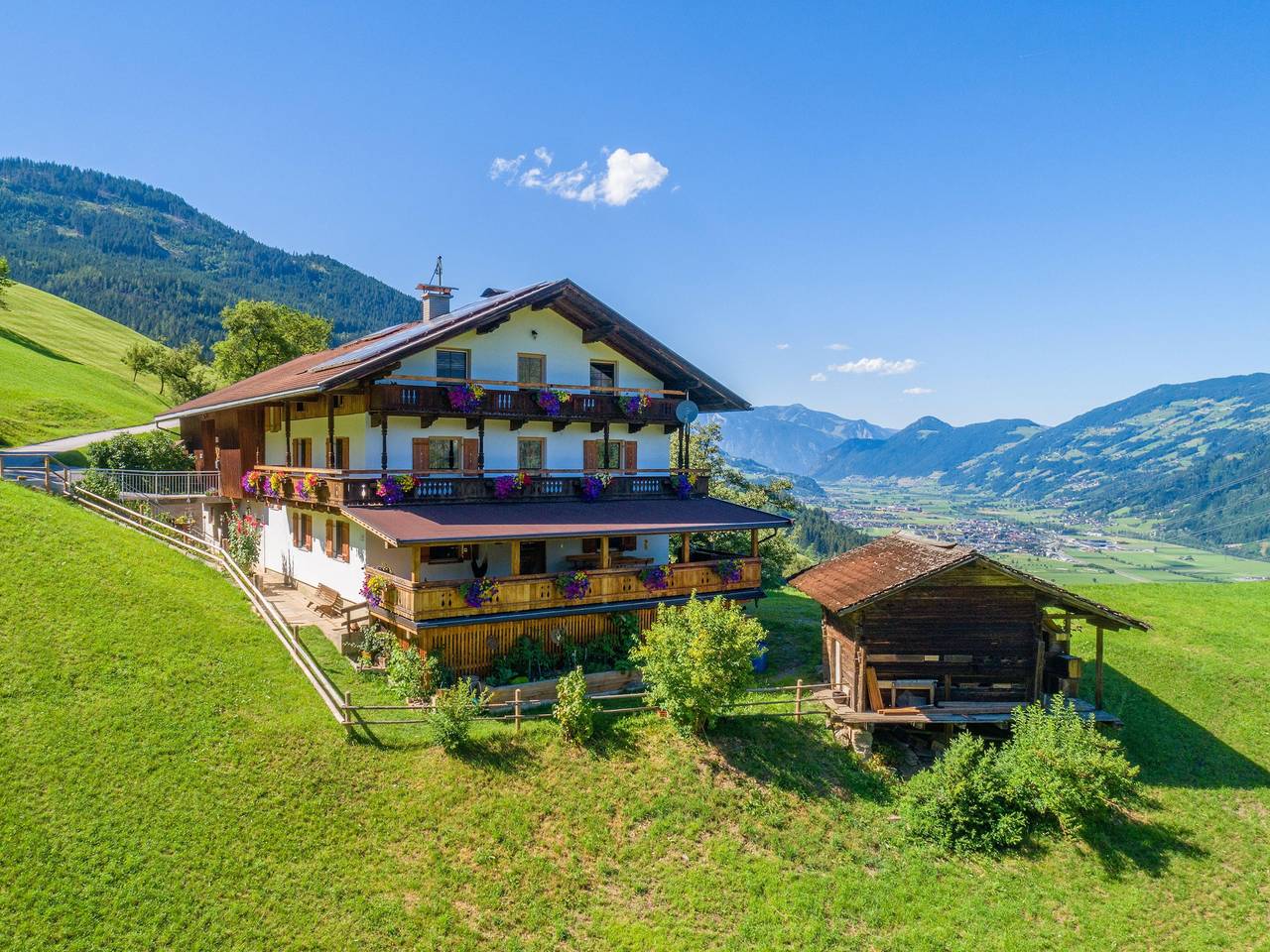 Geheel vakantieappartement, Ferienwohnung Alpenrose in Tux Alps, Kaltenbach