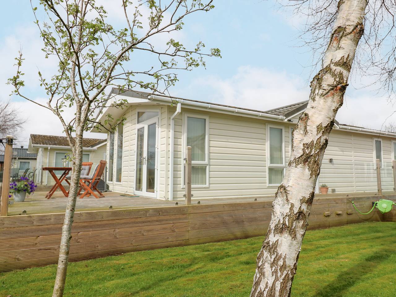 Lodge voor 4 personen met whirlpool in Cumbria