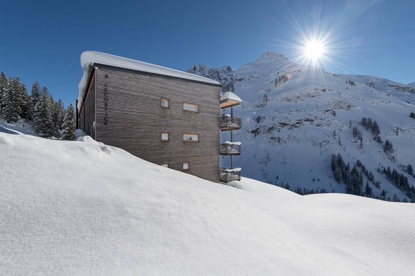 Entire holiday apartment, Appartements Lechblick in Warth, Bregenz Forest