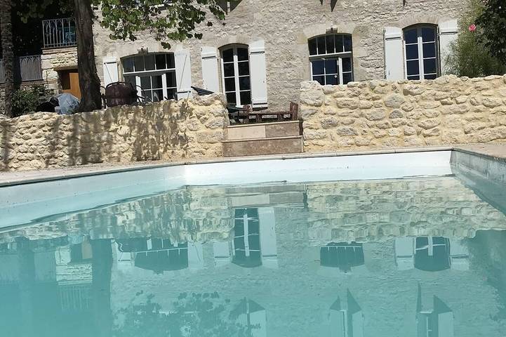 Location de vacances pour 15 personnes, avec balcon et jardin à Lauzerte - 4