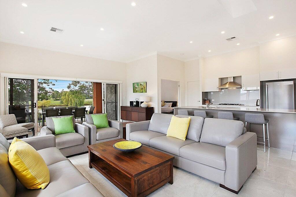 Amber Lakes im Jahrgang Golf Estate in Pokolbin, Hunter Valley