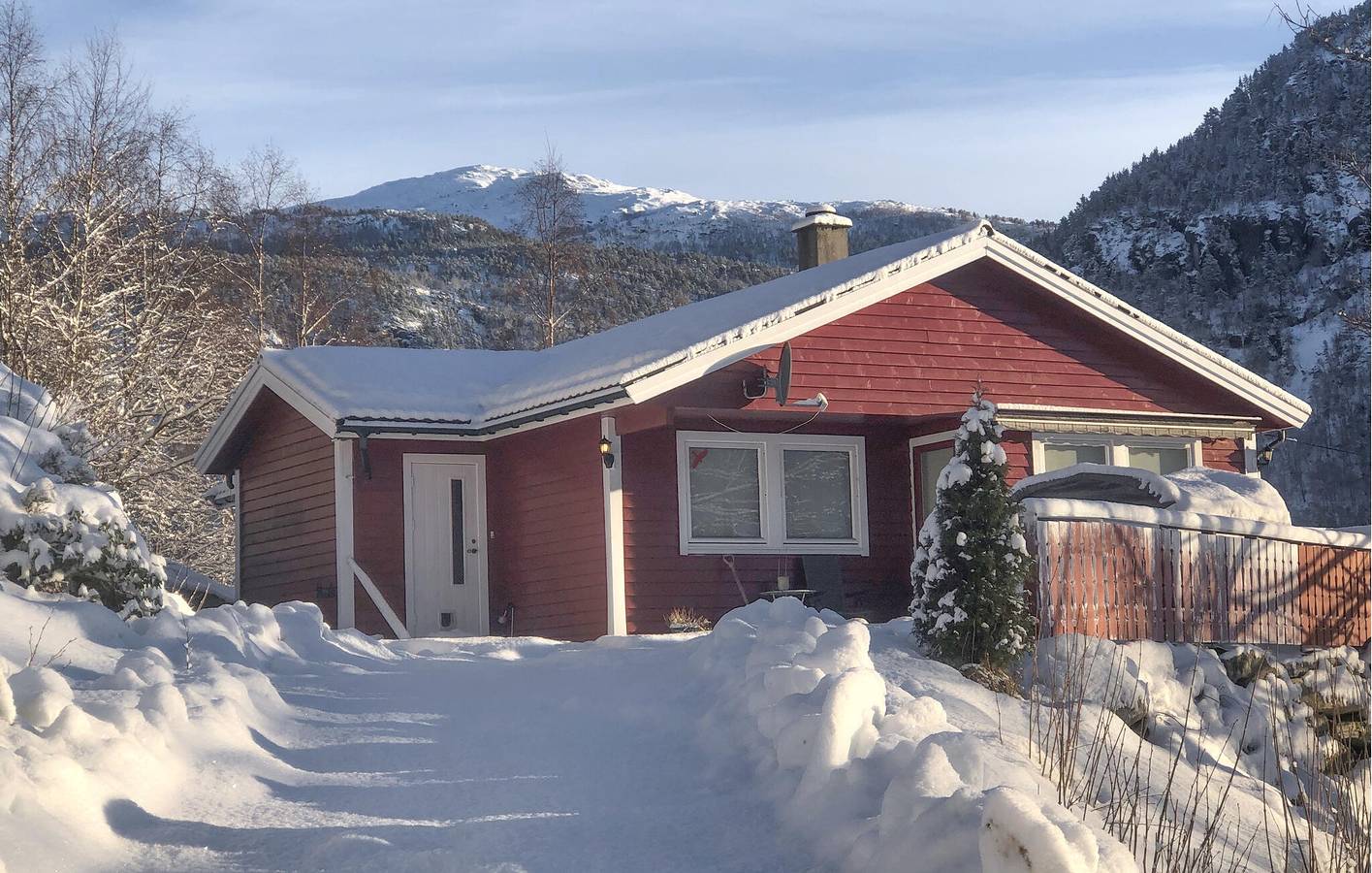 Ferienhaus für 6 Personen mit Garten in Sognefjord