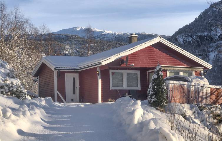Ferienhaus für 6 Personen mit Terrasse in Sognefjord