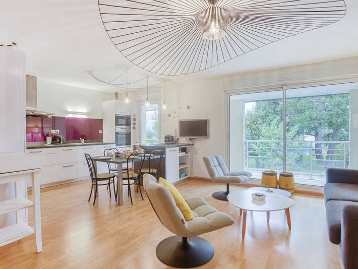 Appartement de vacances pour 4 personnes, avec Balcon