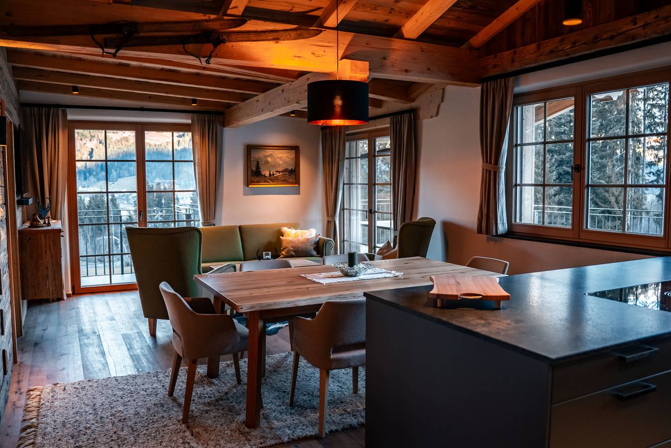 Ganze Wohnung, Chalet Wildruh - Hirschen Suite in Ried im Zillertal, Ski-Optimal Hochzillertal