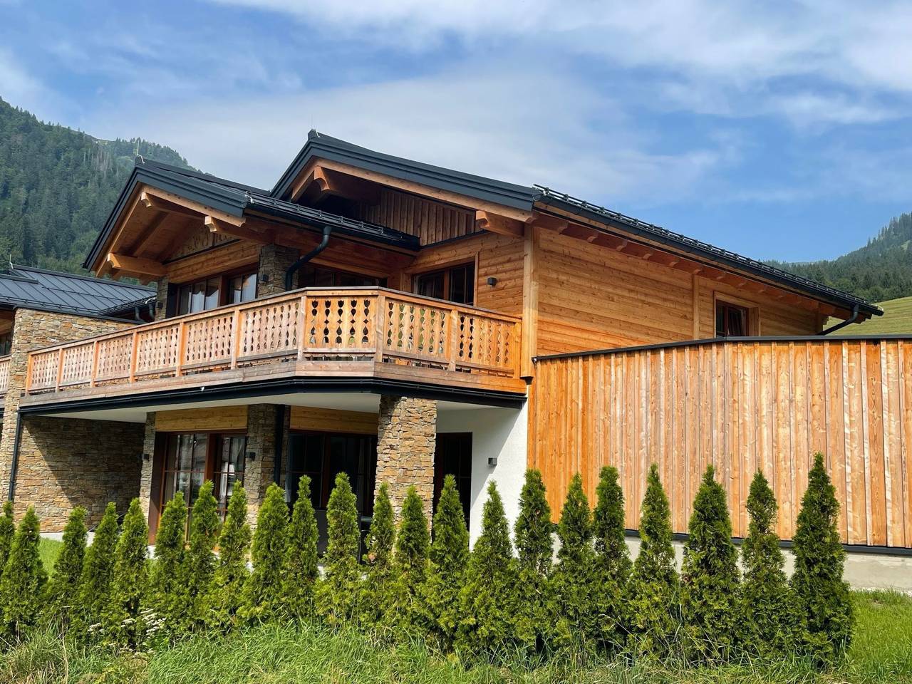 Ganze Wohnung, Dachstein Chalet Haus a in Salzkammergut-Berge, Rußbach am Paß Gschütt