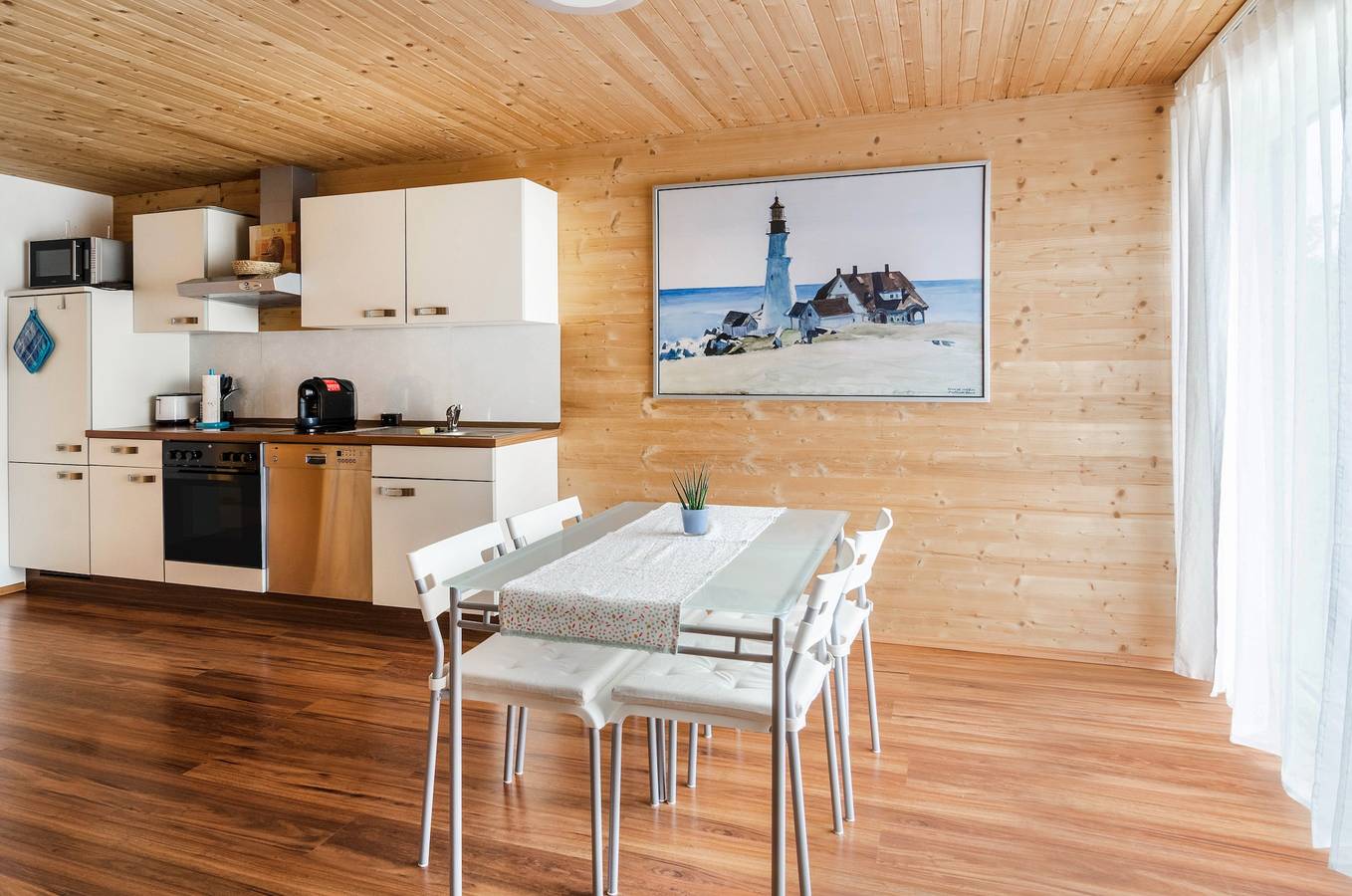 Vakantie Appartement "Untergeschoss" met Wi-Fi, Terras & Tuin, foto 7