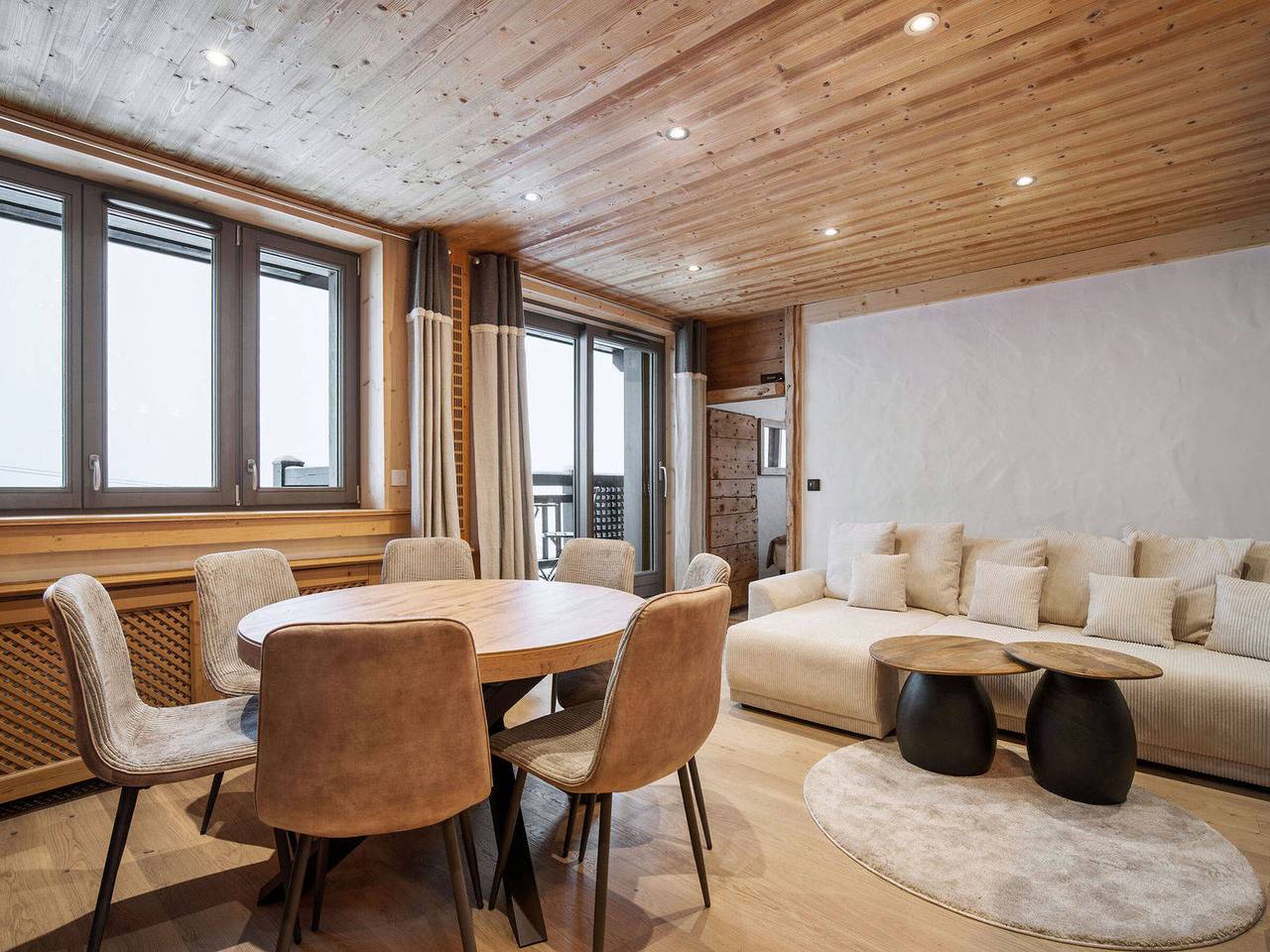 Hel lejlighed, Renovated ski-in ski-out apartment for 7 people in Courchevel 1850, Saint-Bon-Tarentaise