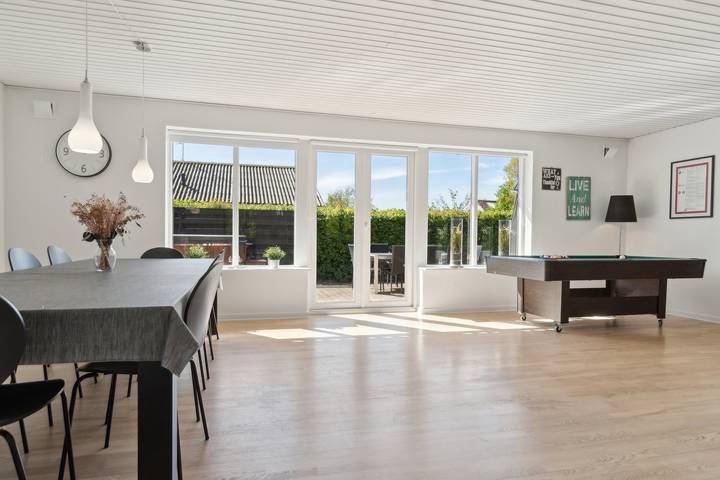 Aktivhaus mit Badezuber in Fur, Limfjord in Westjütland
