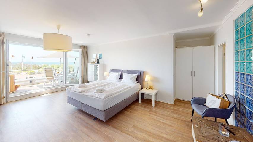 Ferienwohnung für 2 Personen, mit Balkon in Neustadt in Holstein - 2