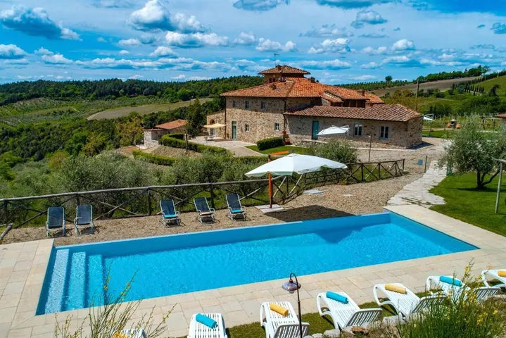 Appartamento vacanze per 2 persone, con piscina e giardino nonché panorama - 1