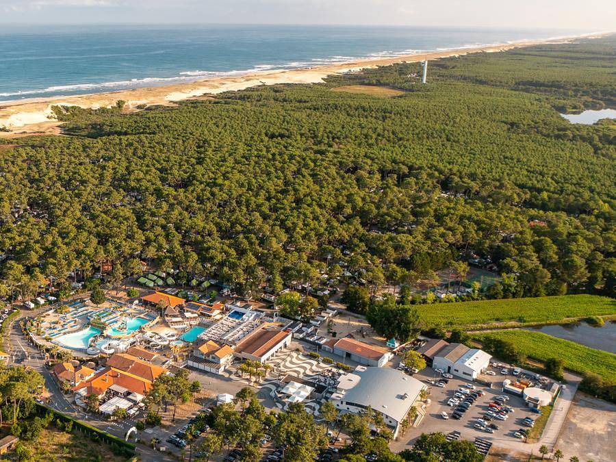 Camping Le Vieux Port - Mobile home 6 persons - Mobile home type Cd in Messanges, Côte d’Argent