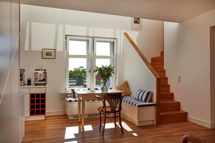 Ferienwohnung für 4 Personen, mit Terrasse und Ausblick, kinderfreundlich in Mitte Berlin