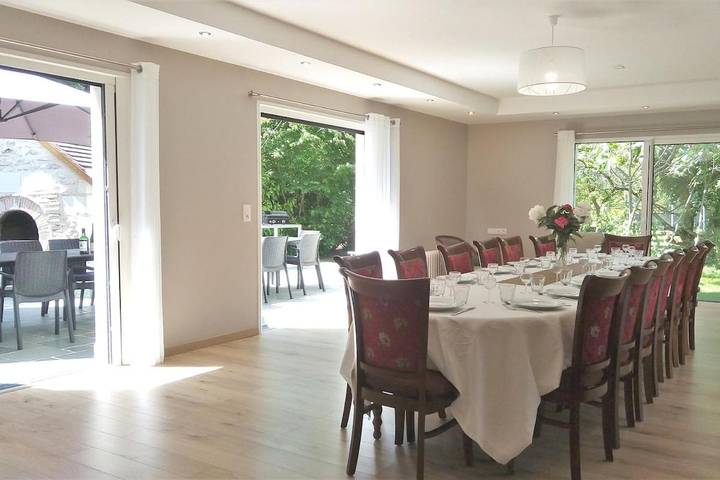 Casa de vacaciones para 15 personas, con jardín - 1