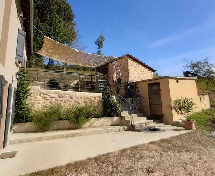 Maison de vacances pour 4 personnes, avec Balcon ainsi que Terrasse et Vue