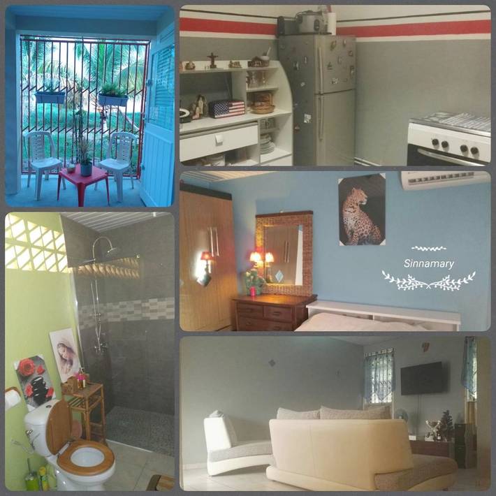 Appartement de vacances pour 4 personnes, avec vue et jardin