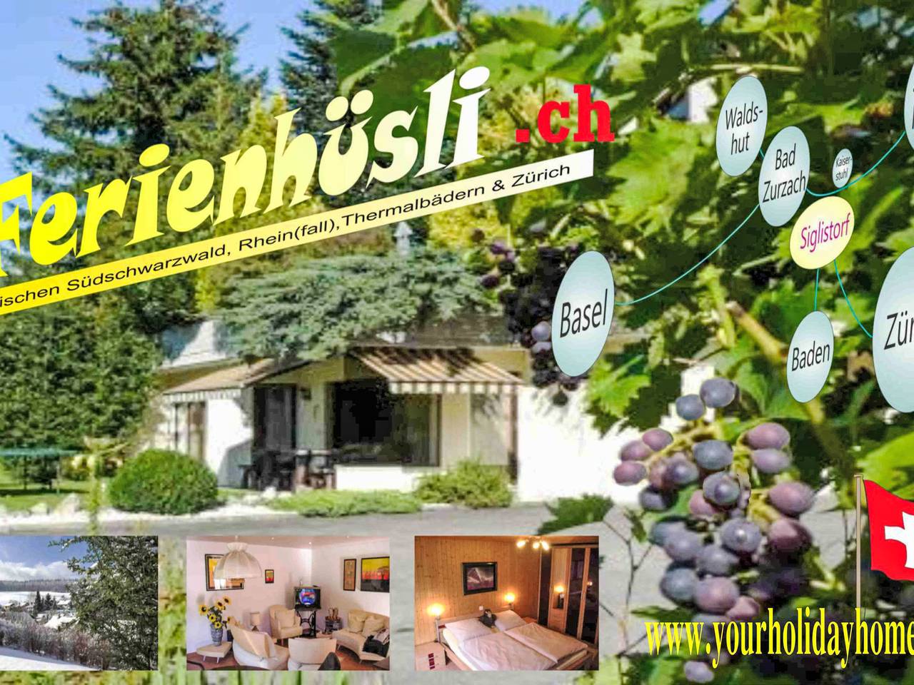Ganze Wohnung, Ferienhüsli in Siglistorf, Aargau-Basel