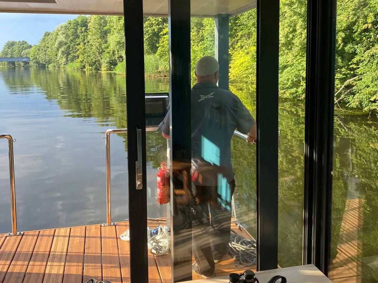 Ganze Ferienwohnung, Hausboot meinferienboot Krimnicksee - Hausboot meinferienboot Paris in Krüpelsee, Königs Wusterhausen