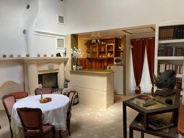 Location de vacances pour 4 personnes, avec Terrasse ainsi que Jardin et Vue à Saint-Michel-de-Lanès
