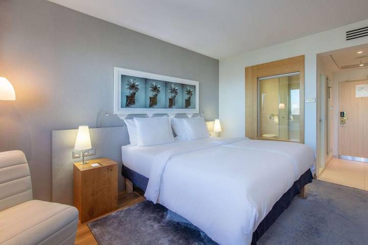 Hotel für 3 Personen, mit Terrasse und Sauna sowie Ausblick, mit Haustier in St. Pauli - 2