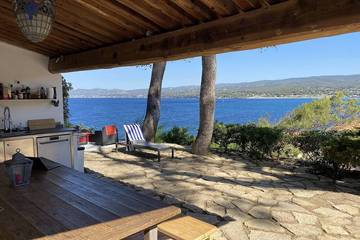 Villa pour 9 personnes, avec jardin à Saint-Cyr-sur-Mer