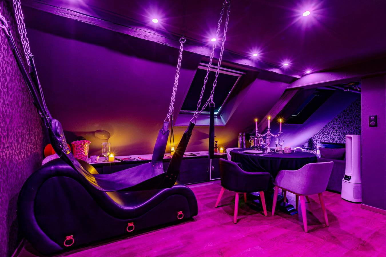 Ganze Wohnung, Love Room Elsass "L'Escale du Désir" – 45 Minuten von Straßburg entfernt in Bad Niederbronn, Nordelsass