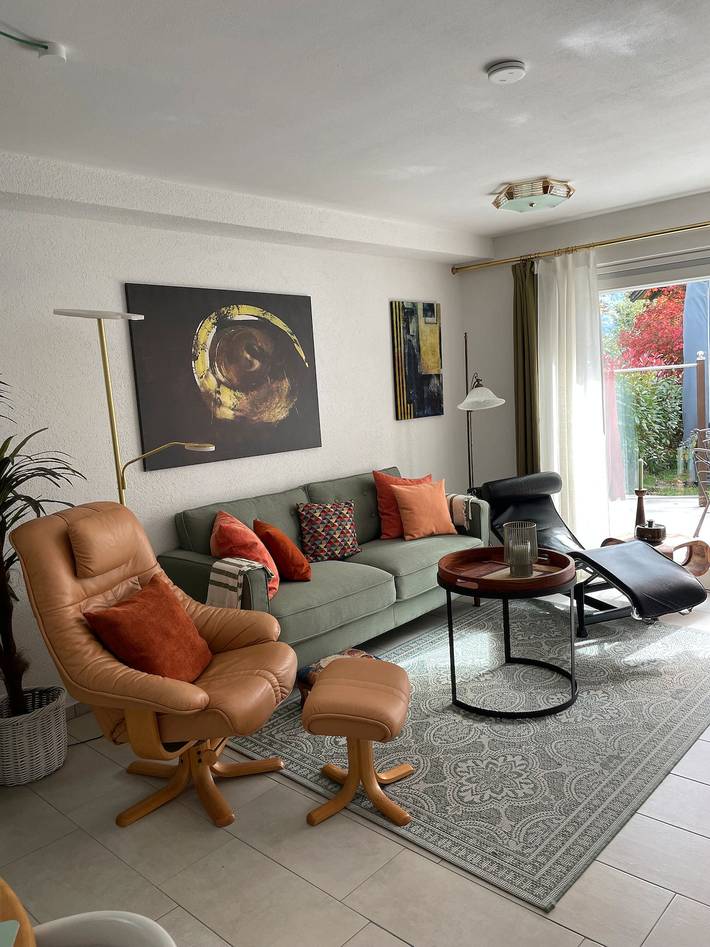 Ferienwohnung für 4 Personen, mit Sauna und Garten in Kurpfalz